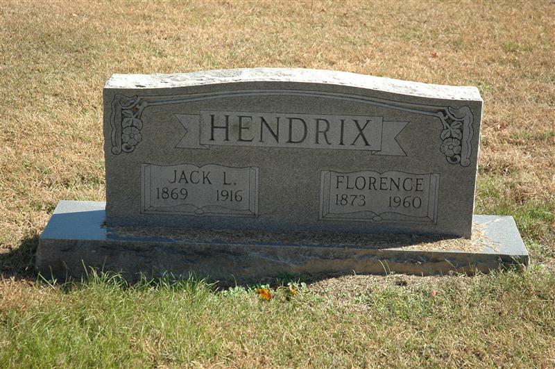 Jack L. & Nancy Elizabeth (Florence) Hendrix Jack L. & Nancy Elizabeth (Florence) Hendrix