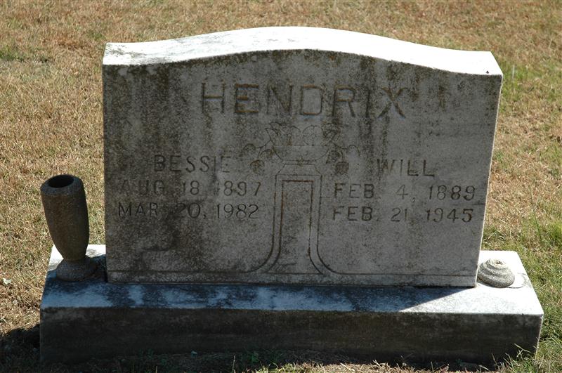 George William & Bessie (King) Mae Hendrix George William & Bessie (King) Hendrix