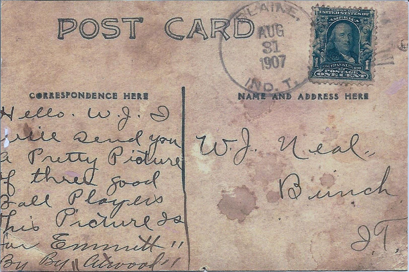 Postcard Atwood Dillard Postcard Atwood Dillard
