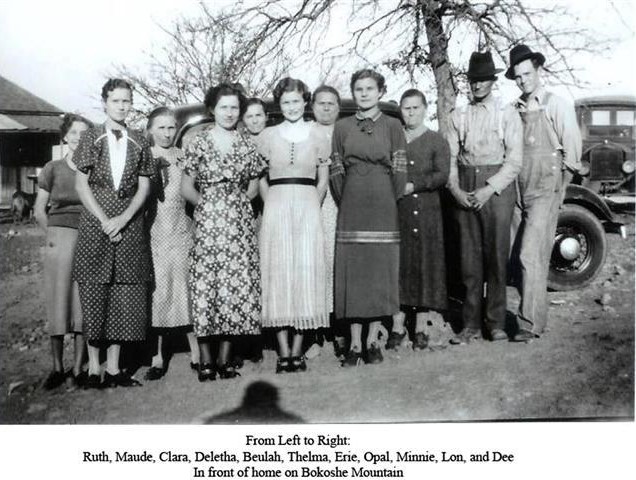 Alonzo & Minnie (Herring) McCullar Family x